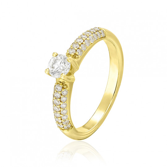 Obľúbené šperky - Zásnubný prsteň Carley